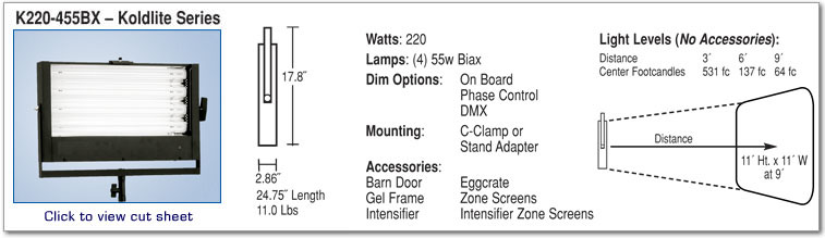 K220-455BX - Koldlite Series