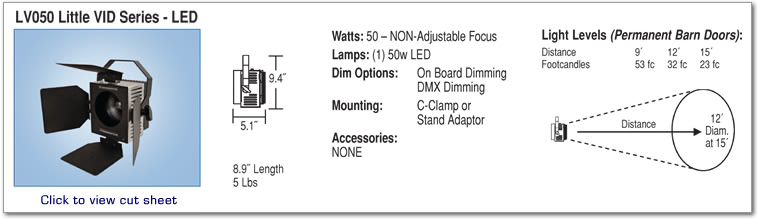 LV050 - Little VID Series - LED