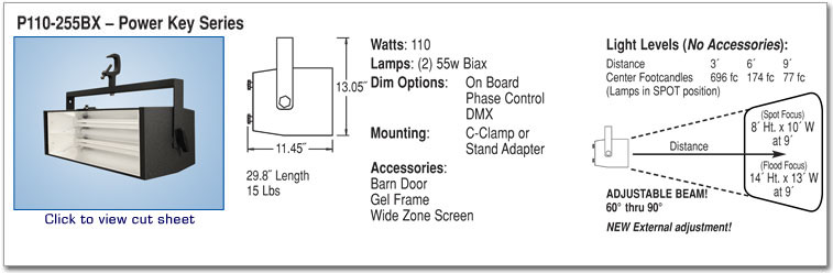 P110-255BX - Power Key Series