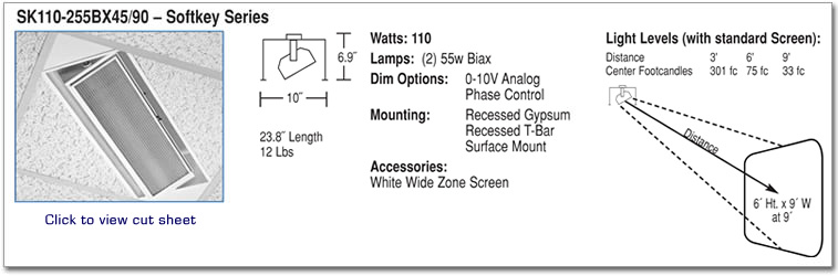 SK110-255BX-45/90 - Softkey Series